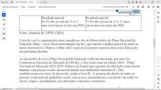 O ano de 2024 marca o final do decênio do Plano Nacional de Educação PNE Lei 130052014 Algumas [upl. by Brook]