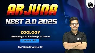 Breathing And Exchange Of Gases Lecturer 02  By Vipin Sharma Sir  Zoology [upl. by Danell]