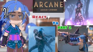 PART 2  🇧🇷🇺🇸  Arcane react to Jinx  Arcane  Powder  angst  Starzy Eeech [upl. by Pirri315]