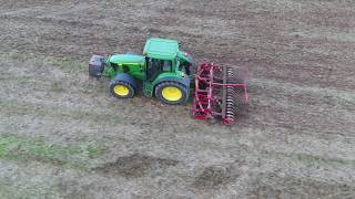 Horsch Joker 4CT Scheibenegge John Deere 6620 im Einsatz 2017 [upl. by Krueger]