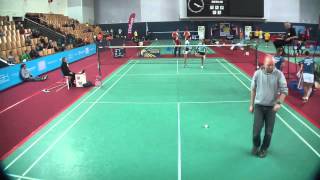 Tv Court GJ2013  Brenda Fernardin amp Yvonne Li vs Annika Horbach amp Theresa Wurm 2nd set [upl. by Sydel699]