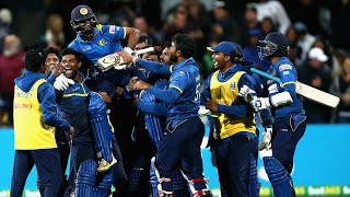 Relive an unbelievable final two overs  Australia v Sri Lanka  T20I Series 201617 [upl. by Bibbie479]