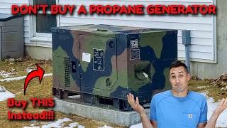 I Bought a Military Surplus Diesel Generator to Power my House [upl. by Baseler]