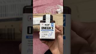 Unboxing fish oil🔥 trending motivation fitness unboxing [upl. by Elwina]