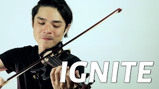 SWORD ART ONLINE II  IGNITE Violin Cover 【Julien Ando】 [upl. by Sorips895]