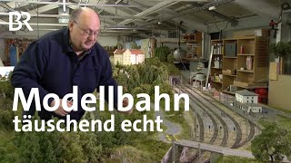 Modellbahnen von Josef Brandl Täuschend echt  Zwischen Spessart und Karwendel  Doku [upl. by Akemehs]