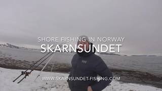 Shore Fishing In Norway Stus point [upl. by Eelrebma]