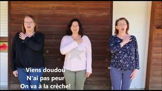 Comptine quotViens doudouquot avec signes amp paroles [upl. by Born]