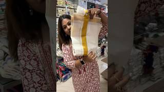 Making of authentic Kerala Sarees  kerala handloom balaramapuram travel shorts southindia [upl. by Anny]