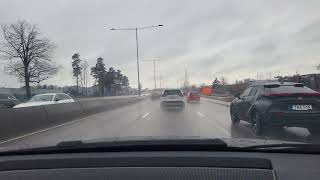 Rainy drive to Botkyrka [upl. by Emerej360]