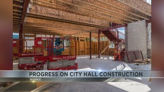 Bisbee City Hall reconstructing after fire [upl. by Nat892]