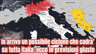 quotIncredibile Cambiamento Meteo Arriva il Grande Freddo e la Neve Preparatiquot [upl. by Haliehs]