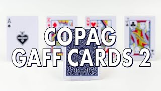 Deck Review  Copag 310 Gaff 2 Playing Cards [upl. by Ilrebmyk]