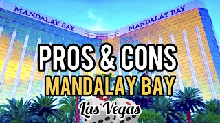 Mandalay Bay Las Vegas PROS and CONS  Full Tour and Review [upl. by Aicinet397]