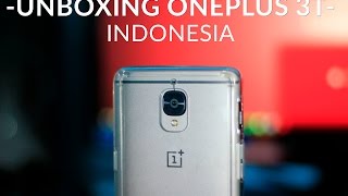 UNBOXING amp HANDS ON  ONEPLUS 3T  YANG LAIN LEWAT  Indonesia [upl. by Hutner]