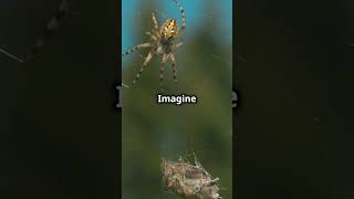 Mindblowing spider facts in 60 seconds facts factshorts factsdaily interestingfacts [upl. by Tadich]