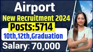 AirPort Vacancy 2024  Indigo Airlines Recruitment 2024  Airport Job Vacancy 2024  Indigo Jobs [upl. by Anit]