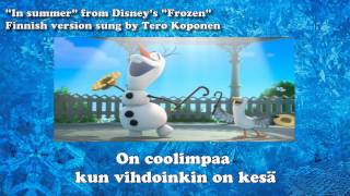 In Summer quotOn kesäquot Finnish HD with lyricsamptranslation [upl. by Neufer365]