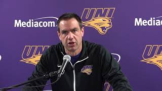 UNI Tennis Opens the 2018 MVC Tournament With Illinois State [upl. by Leirbaj]