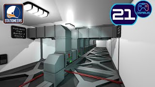 System for Auto feeding of Printers  Stationeers  A Lets Play E21 [upl. by Airt]