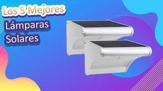 Los 5 Mejores Lámparas Solares 2023 [upl. by Pepito436]