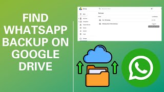 How to Find Whatsapp Backup on Google drive or PC [upl. by Inacana]