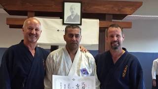 Hakko Den Shin ryu Nidan Shodan juin 2017 [upl. by Flin543]