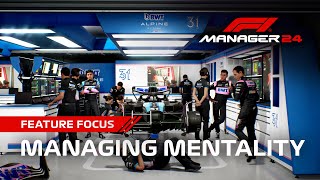 F1® Manager 24  Feature Focus  Managing Mentality [upl. by Gavan51]