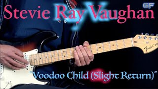 Stevie Ray Vaughan  quotVoodoo Child Slight Returnquot EXCERPT  Rock Guitar Lesson wTabs [upl. by Daveta]