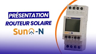 SUNO  Présentation de ce routeurdélesteur solaire ☀️ [upl. by Rees290]