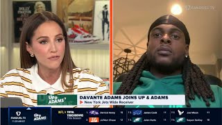 FIRST TAKE  quotPoor guyquot  Davante Adams drops truth bomb about New York Jets fired GM Joe Douglas [upl. by Anitaf579]