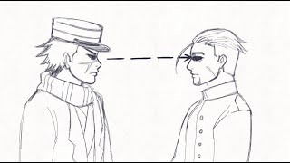 Sugimoto amp Ogata in Asirpamandated therapy \\ Golden Kamuy [upl. by Nauqet]