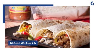 Receta Goya de fajitas de carne mexicanas [upl. by Asiluj]