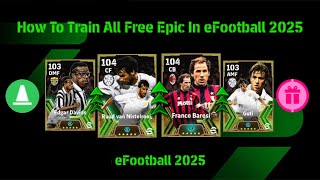 How To Train All Free Epic Franco Baresi amp Ruud van Nistelrooij amp Edgar Davids Best Training Guide 🔥 [upl. by Refinney]