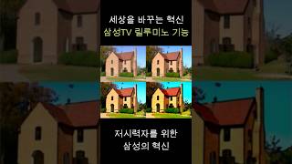 저시력자를 위한 삼성TV 릴루미노모드relumino mode [upl. by Ettezyl]