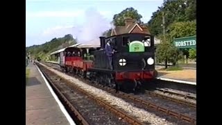 Bluebell Railway Horsted Keynes circa 1990 [upl. by Hillery]