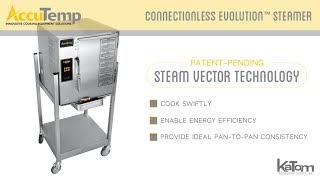 Accutemp StandMounted 6Pan Convection Steamer 087E62081D060SGL [upl. by Ytisahc]