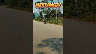 WHEELY PRACTICE WITH DUKE 390😢✨👀🏍️ [upl. by Chellman931]