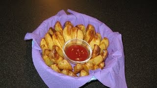 Potato wedges Potatoes in the oven Roll with meat recipe Yeast dough [upl. by Leunamne]