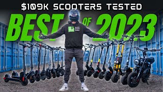 Best Electric Scooters  I Tested Over 100K Worth Heres My Top Picks [upl. by Nosak]