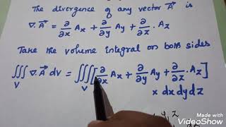 Divergence Theorem ProofEMTUnit16Tamil [upl. by Maren]