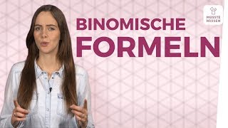 Binomische Formeln einfache Erklärung I schnell verstehen [upl. by Socha]