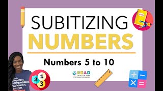 Subitizing 5 to 10 [upl. by Aramak]