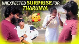 Unexpected surprise for Tharunya🥰😍she shocked🥳thirutharu satheeshshanmu vlog [upl. by Pike]