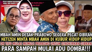 NETIZEN MINTA MBAH AMIN DI KUBUR HDUP HDUP dr tifu mulai memuji prabowo dasar tolol [upl. by Odlabso]