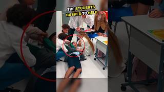 Teacher Collapsed on the Floor from an Asthma Attack shorts [upl. by Atirabrab]