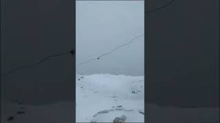 LA PLACE DU VILLAGETEMPÊTE DE NEIGE DANS LES ALPES [upl. by Ellenet]