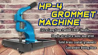 HP 4 GROMMET MACHINE [upl. by Gregg778]