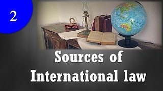 Sources of International law [upl. by Aiekam]