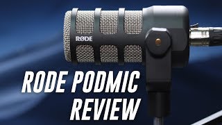 Rode PodMic Dynamic Mic Review  Test [upl. by Gottlieb]